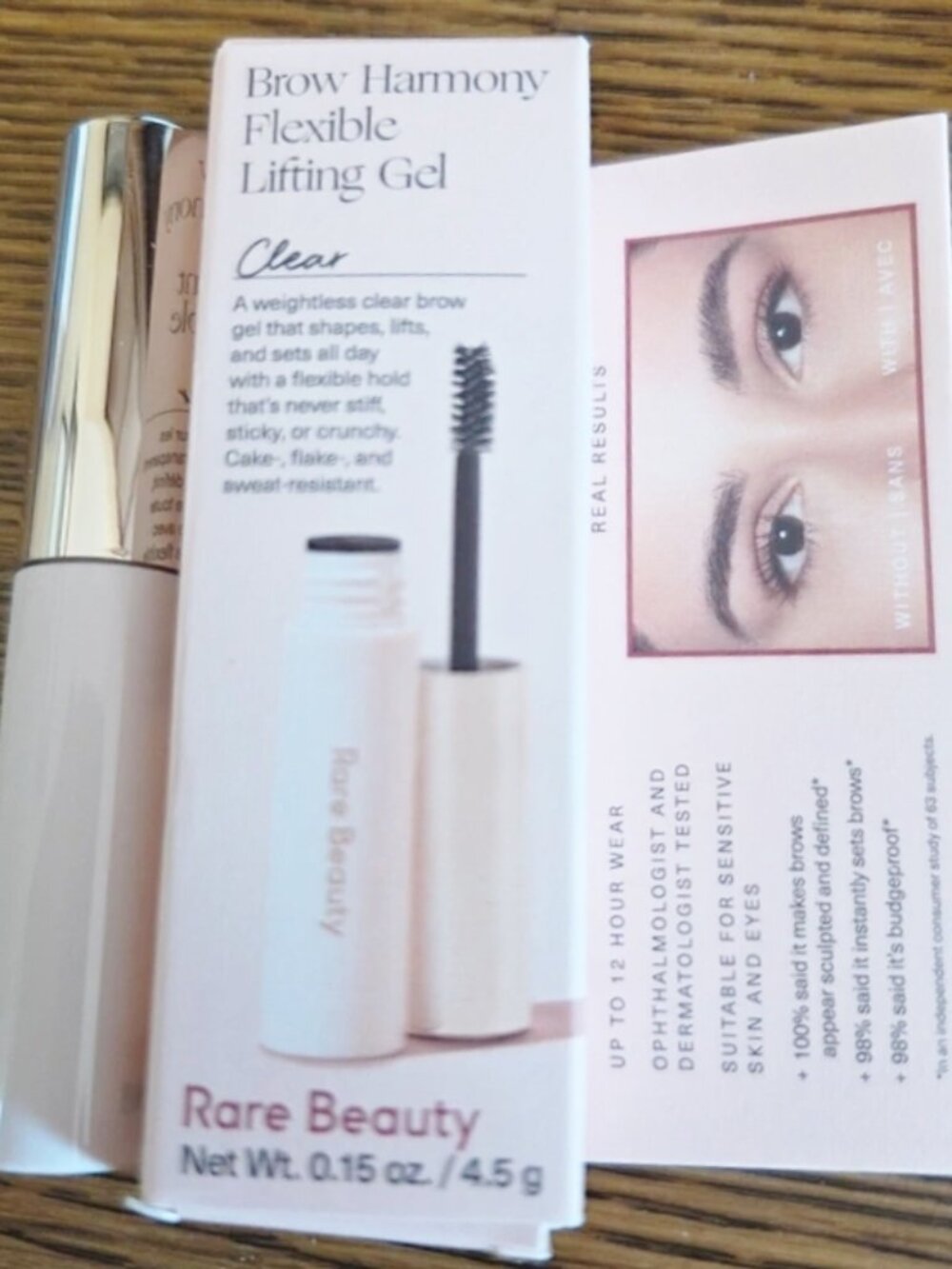 Rare Beauty Brow Harmony Flexible Lifting Gel-Clear- New in box